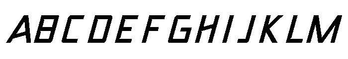 Aeromatch Regular Font UPPERCASE