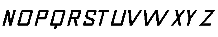 Aeromatch Regular Font UPPERCASE