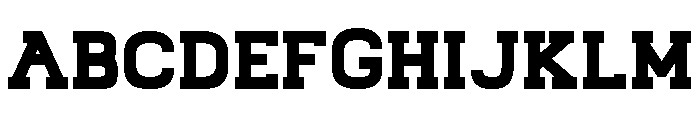 Aerosta Regular Font UPPERCASE