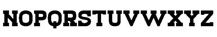 Aerosta Regular Font LOWERCASE