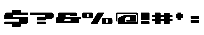Aerox Font OTHER CHARS