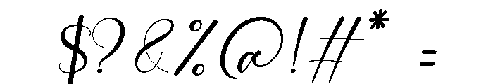 Aestancy Font OTHER CHARS