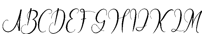 Aestancy Font UPPERCASE