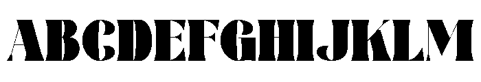 Aesthem Font UPPERCASE