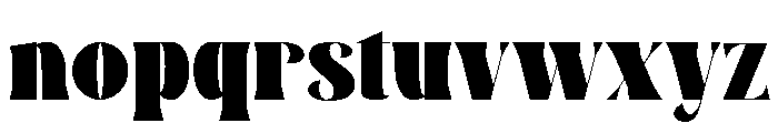 Aesthem Font LOWERCASE
