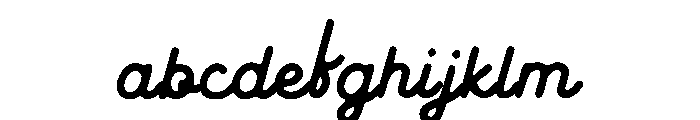 Aesthetic Loopy FONT