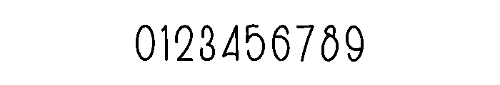 Aesthetic Minimal Font OTHER CHARS
