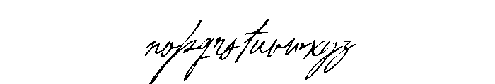 Aesthetic Shine Inky Font LOWERCASE