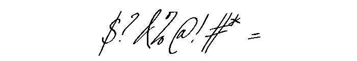 Aesthetic Shine Regular Font OTHER CHARS