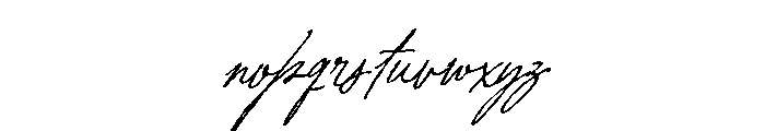 Aesthetic Shine Rough Font LOWERCASE