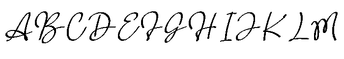 Aesthetic Styling Font UPPERCASE