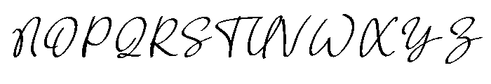Aesthetic Styling Font UPPERCASE