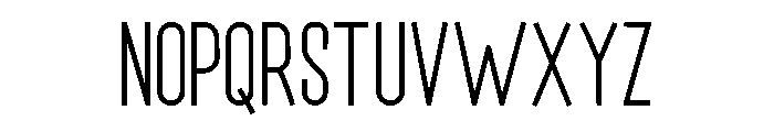 Aesthetyc Font UPPERCASE