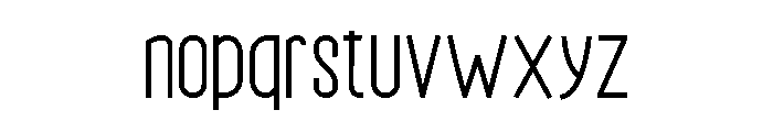 Aesthetyc Font LOWERCASE