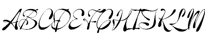 Aethelgard Italic Font UPPERCASE
