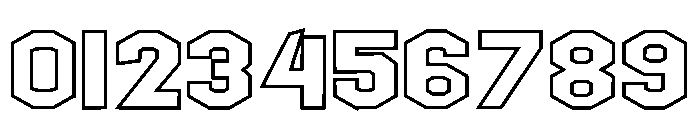 Aethelwine Outline Regular Font OTHER CHARS