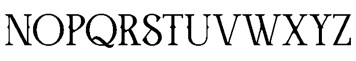 Aethrim Regular Font UPPERCASE