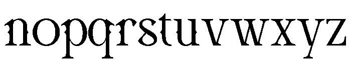 Aethrim Regular Font LOWERCASE