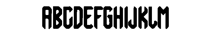 Aexvorn Font UPPERCASE