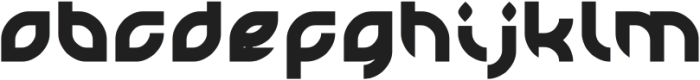 AERO GLASS-Light otf (300) Font LOWERCASE