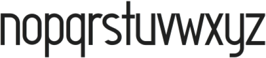 AERONG Medium otf (500) Font LOWERCASE