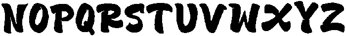 AEROSOL BRUSH otf (400) Font UPPERCASE