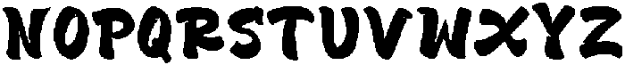 AEROSOL BRUSH otf (400) Font LOWERCASE