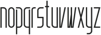 AERVOS Regular otf (400) Font LOWERCASE