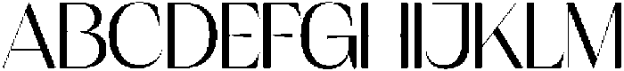 AESTHICA otf (400) Font UPPERCASE