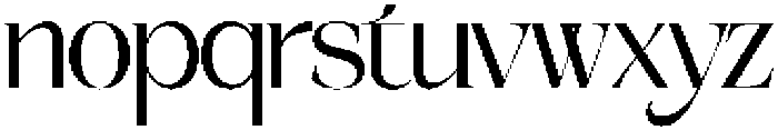 AESTHICA otf (400) Font LOWERCASE