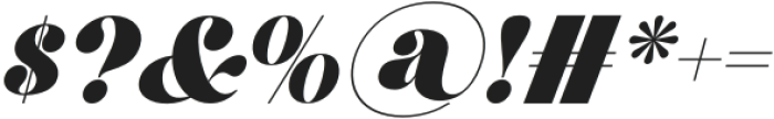 Aelica Italic otf (400) Font OTHER CHARS
