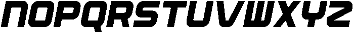Aerial Bold Italic otf (700) Font UPPERCASE