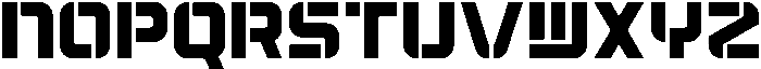 Aerial ST Bold otf (700) Font UPPERCASE