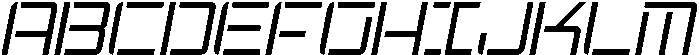 Aerial ST Light Italic otf (300) Font UPPERCASE