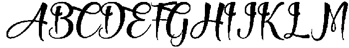 Aerilyn-Regular otf (400) Font UPPERCASE