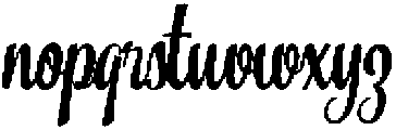 Aerilyn-Regular otf (400) Font LOWERCASE