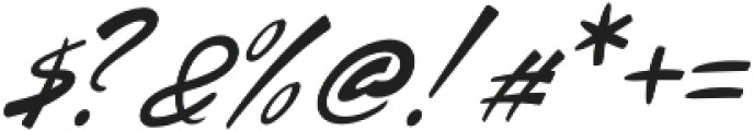 Aerlonne Italic otf (400) Font OTHER CHARS