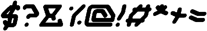 Aero Dynamic otf (400) Font OTHER CHARS