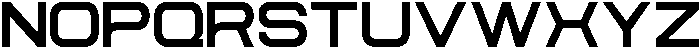 Aero Maze Bold Extra Expanded otf (700) Font LOWERCASE