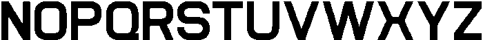 Aero Maze Bold Semi Expanded otf (700) Font UPPERCASE