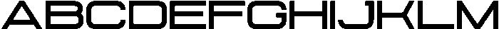 Aero Maze Bold Ultra Expanded otf (700) Font UPPERCASE