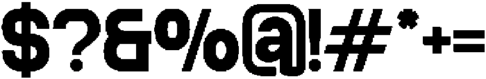 Aero Maze Extra Bold Extra Expanded otf (700) Font OTHER CHARS
