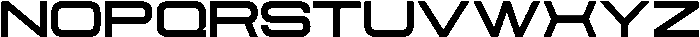 Aero Maze Extra Bold Ultra Expanded otf (700) Font UPPERCASE
