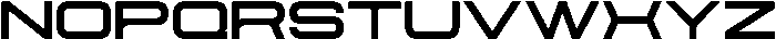 Aero Maze Extra Bold Ultra Expanded otf (700) Font LOWERCASE