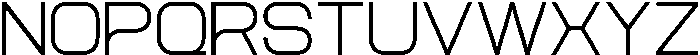 Aero Maze Extra Light Expanded otf (200) Font LOWERCASE