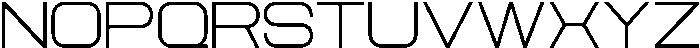 Aero Maze Extra Light Extra Expanded otf (200) Font UPPERCASE