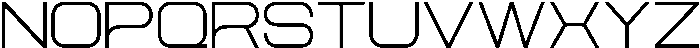 Aero Maze Extra Light Extra Expanded otf (200) Font LOWERCASE