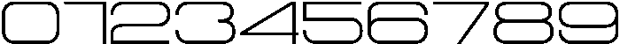Aero Maze Extra Light Ultra Expanded otf (200) Font OTHER CHARS