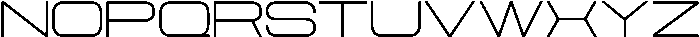 Aero Maze Extra Light Ultra Expanded otf (200) Font UPPERCASE