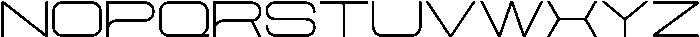 Aero Maze Extra Light Ultra Expanded otf (200) Font LOWERCASE